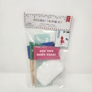 See You Next Year Flag Set Elf Holiday Helper Prop Christmas